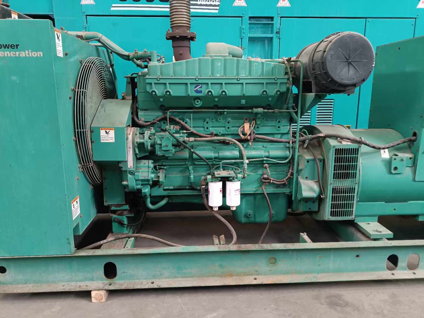 彭场镇过载会对 600kW 柴油发电机组造成哪些损害？